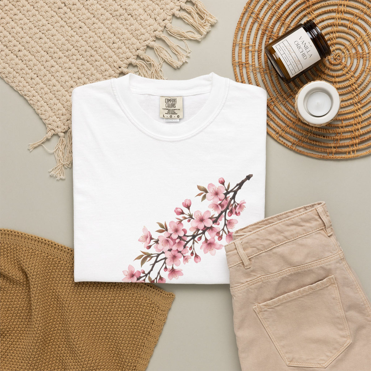 The Sakura Wrap Tee